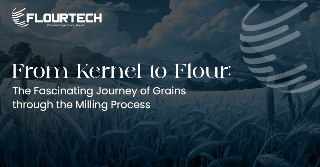 Flour making machine