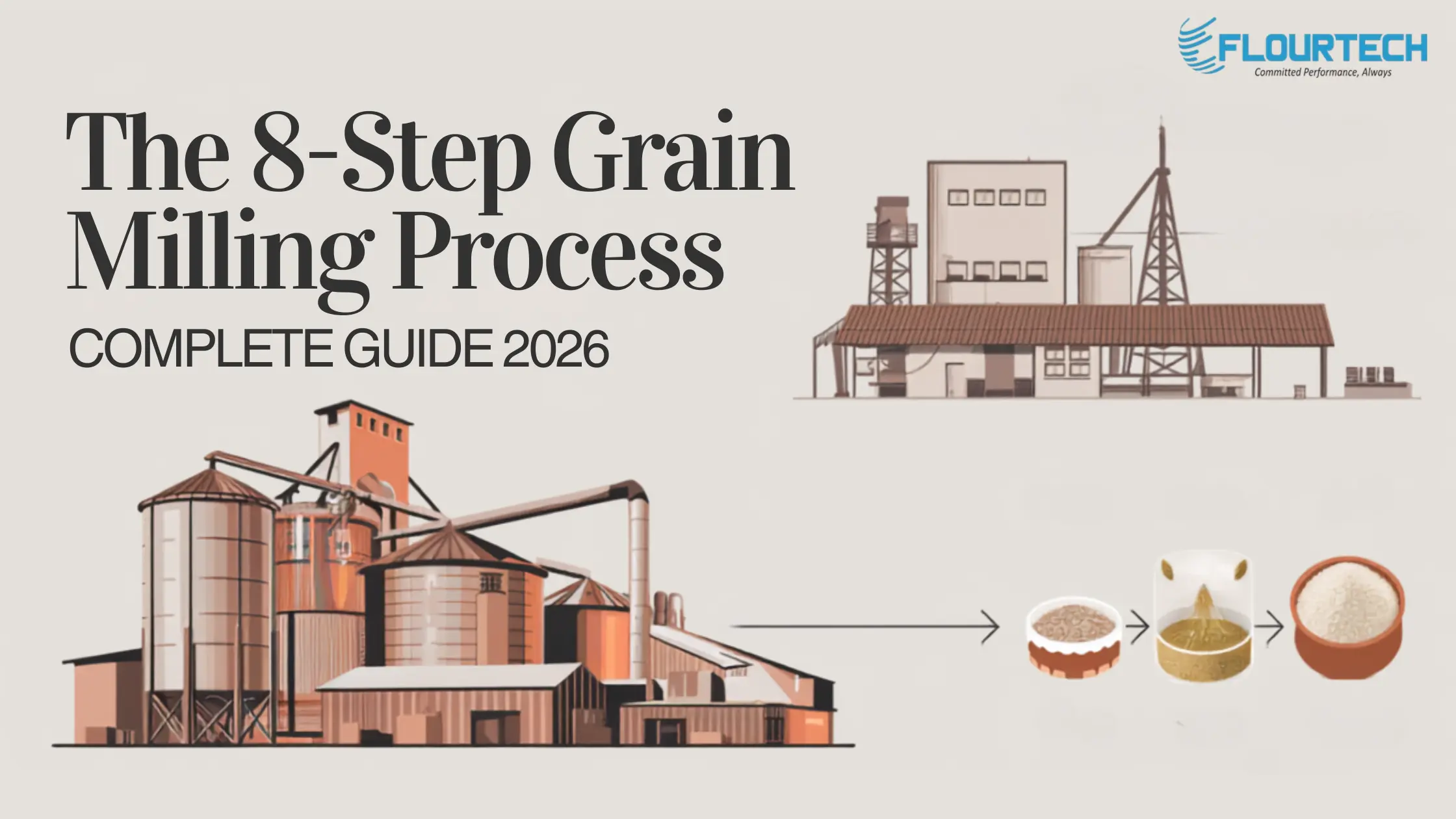 8-Step in Grain Milling Process