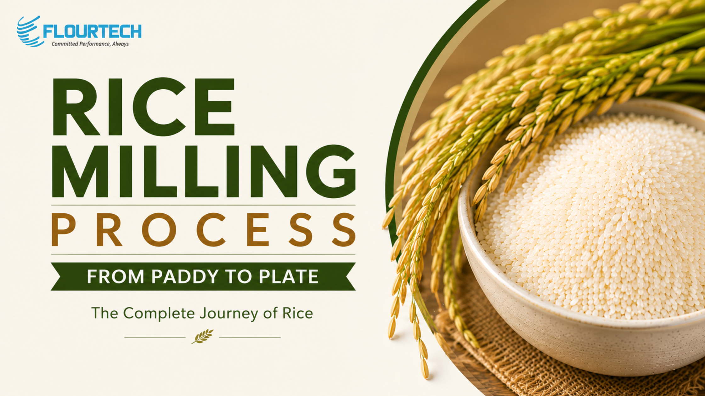 Rice milling process