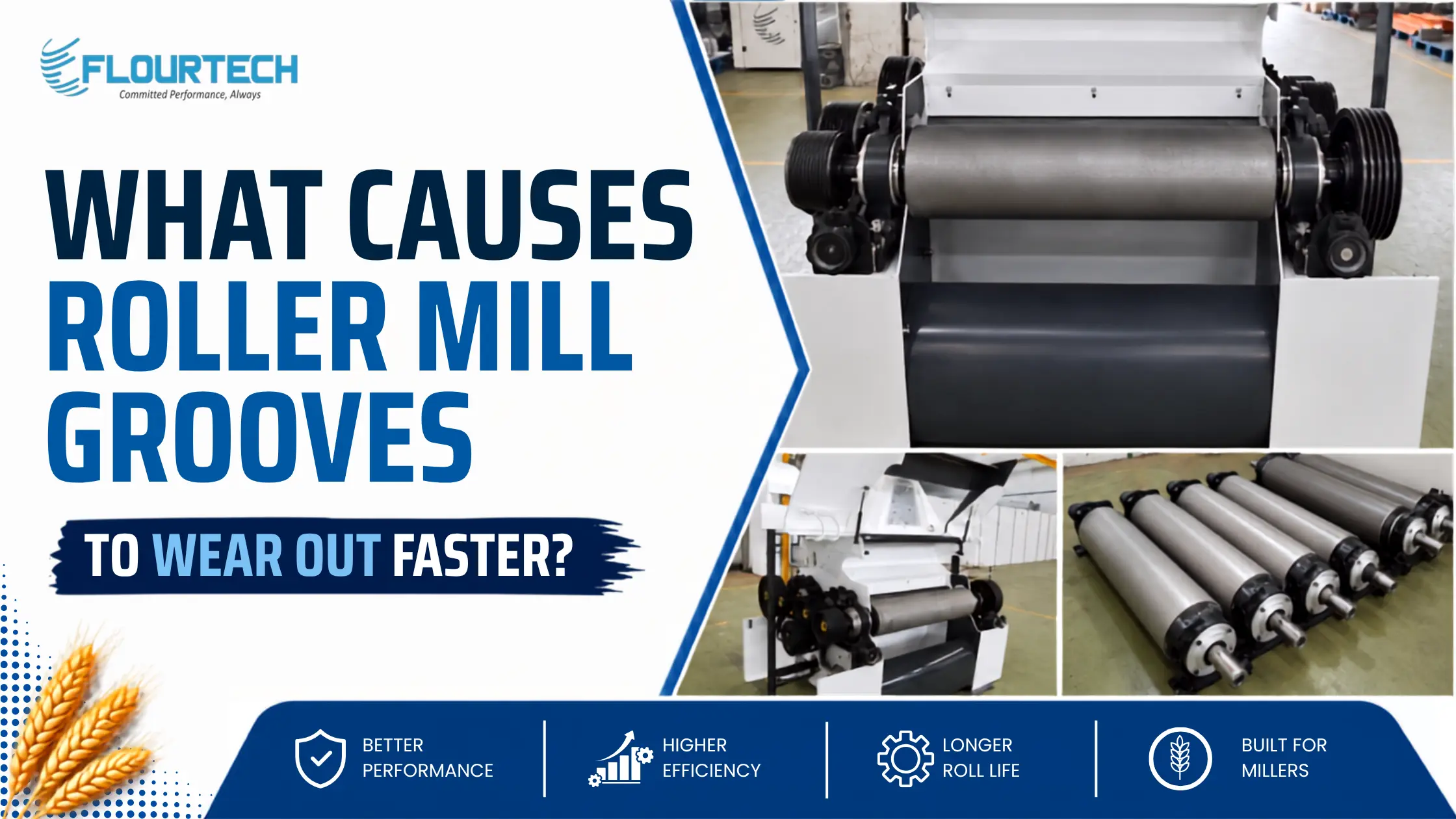 Causes of Roller Mill Grooves to Wear Out Faster